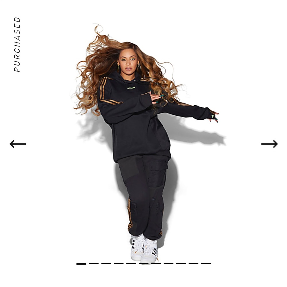 ADIDAS X IVY PARK Gender Neutral 3-Stripes Hoodie